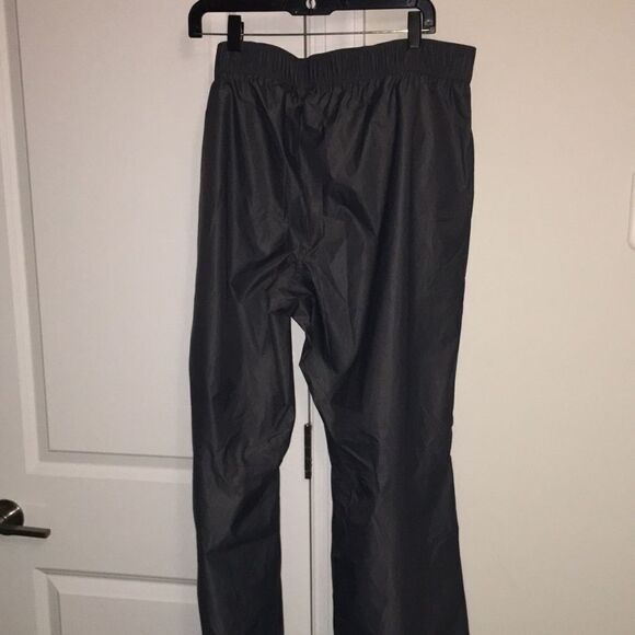 Gray UA ACE Waterproof Nylon Coated Pullover Bag Golf Rain Pants Trousers XXL - Picture 5 of 9